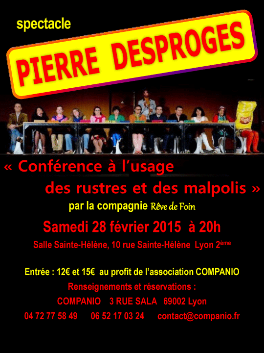 Affiche pierre desprogess